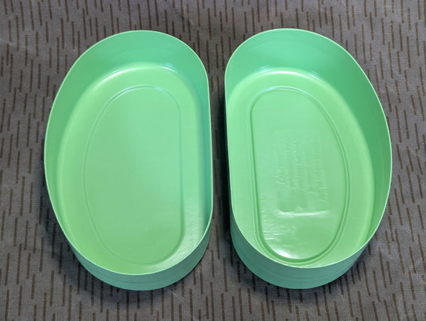 East German Green Bread Container