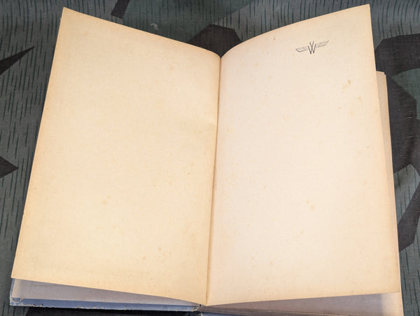 1943 Book About Fallschirmjäger General Ramcke AS-IS