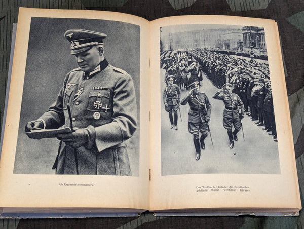 1943 Book About Fallschirmjäger General Ramcke AS-IS
