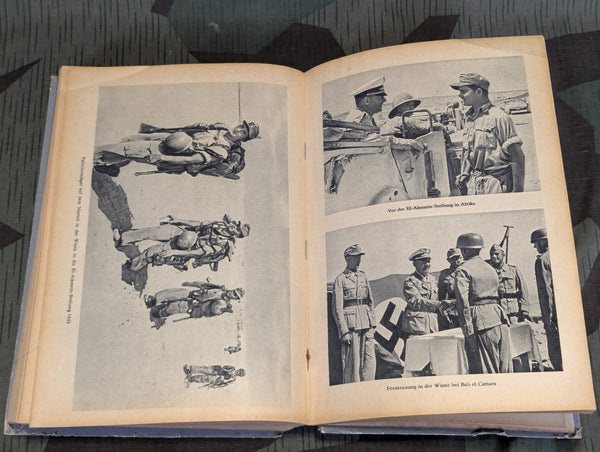 1943 Book About Fallschirmjäger General Ramcke AS-IS