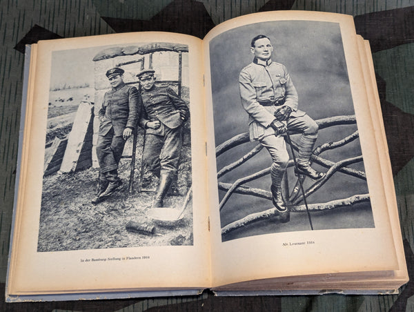1943 Book About Fallschirmjäger General Ramcke AS-IS