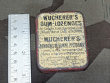 WWI German Gummy Cough Drops Tin Multi Lingual