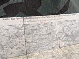 XIX 2 K.S. Armeekorps 1907 Fall Training Map Leipzig