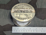Oval Waldorf Astoria Cigarette Tin