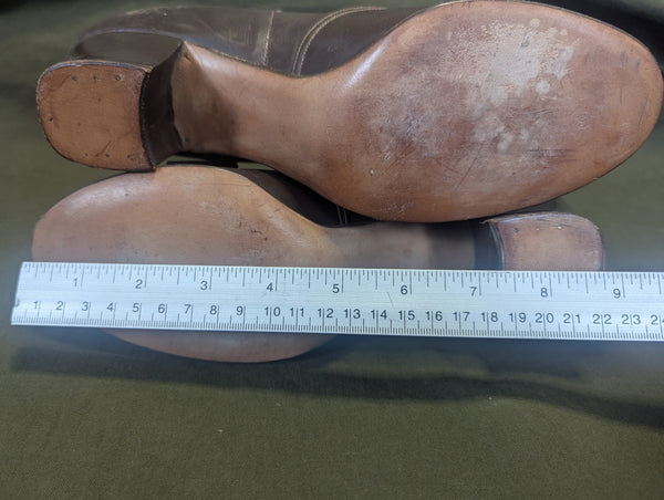 1944 Brown Marine Corps Women's Shoes 8A