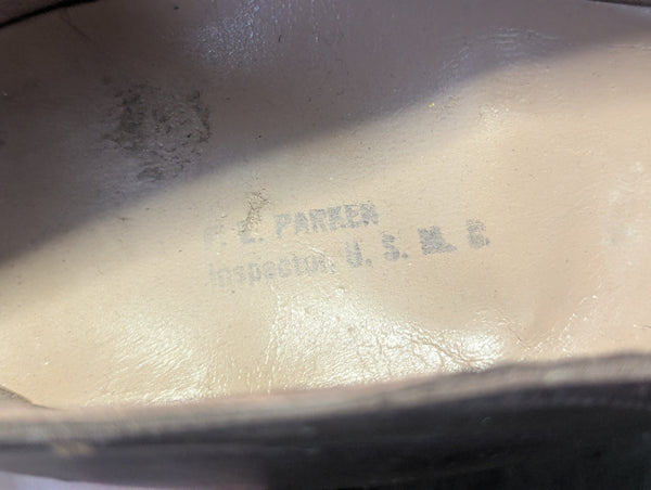 1944 Brown Marine Corps Women's Shoes 8A