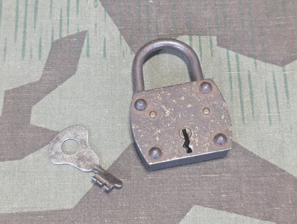 German Blue Lock Small German Lock with Key