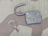 Small German Lock with Key