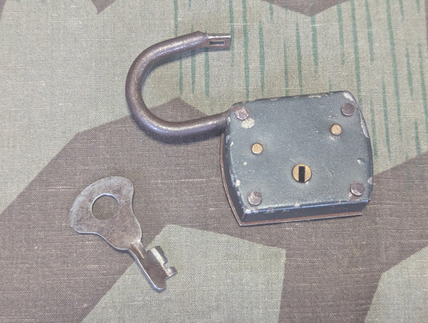 Small German Lock with Key