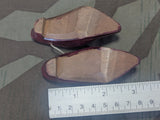 WWI Andenken Lille 1914-16 Tiny Wood Shoes Trench Art