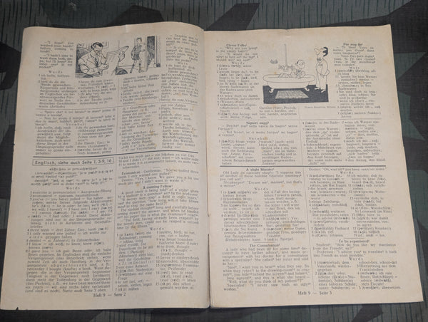 Paustians Lustige Sprachzeitschrift Funny Language Magazine Heft 9 March 1941