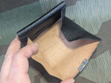 German Black Wallet with Coin Purse NOS