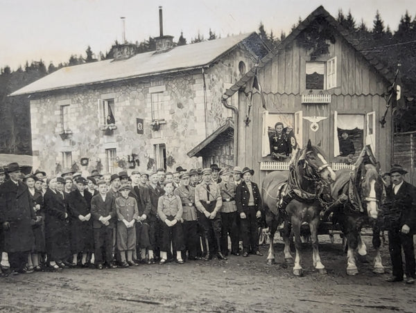 Three Pages from a Pre-War 1930s Photo Album