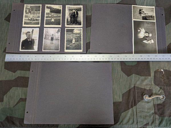 Three Pages from a Pre-War 1930s Photo Album