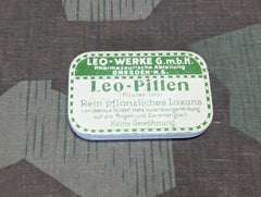 Leo-Werke Laxative Pill Tin Halbe Packung