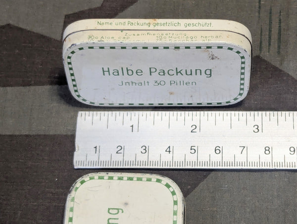 Leo-Werke Laxative Pill Tin Halbe Packung