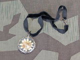 Edelweiss Flower Velvet Necklace