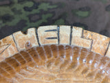 SS Wood Bread Plate Heil Dem Gast Der Zu Uns Kommt