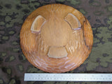 SS Wood Bread Plate Heil Dem Gast Der Zu Uns Kommt