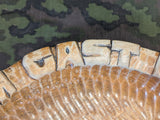 SS Wood Bread Plate Heil Dem Gast Der Zu Uns Kommt