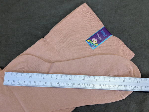 1941 Stockings Pansy Hosiery NOS (Size 10 1/2)