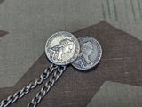 Charivari Dirndl Tracht Button Chain with Locket
