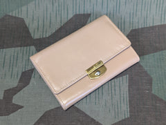 German Tan Wallet with Coin Purse NOS