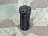 Black Bakelite Shaving Soap Container