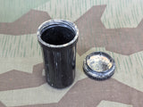 Black Bakelite Shaving Soap Container