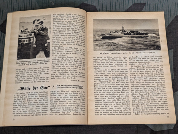 Kleine Kriegshefte Ran an den Feind! Kriegsmarine