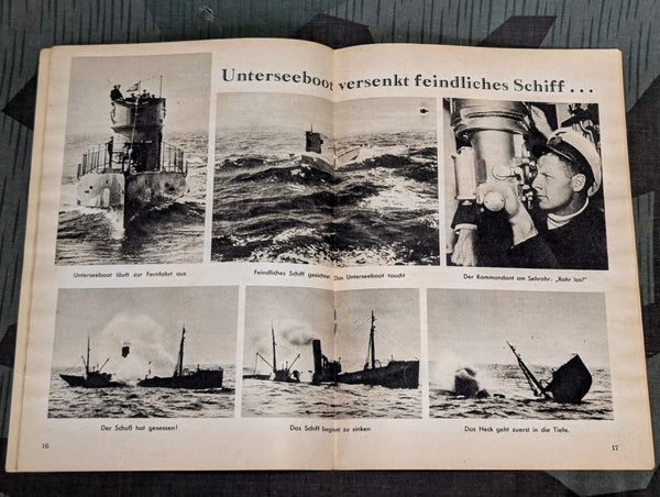Kleine Kriegshefte Ran an den Feind! Kriegsmarine