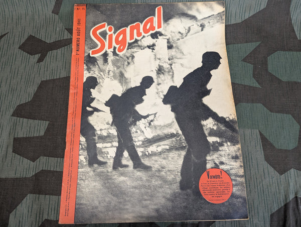 August 1941 Signal Magazine in French No. 15