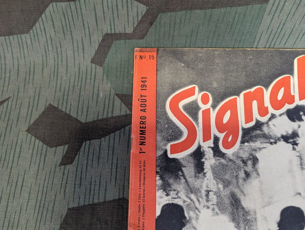 August 1941 Signal Magazine in French No. 15