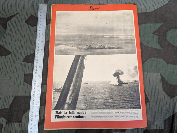 August 1941 Signal Magazine in French No. 15
