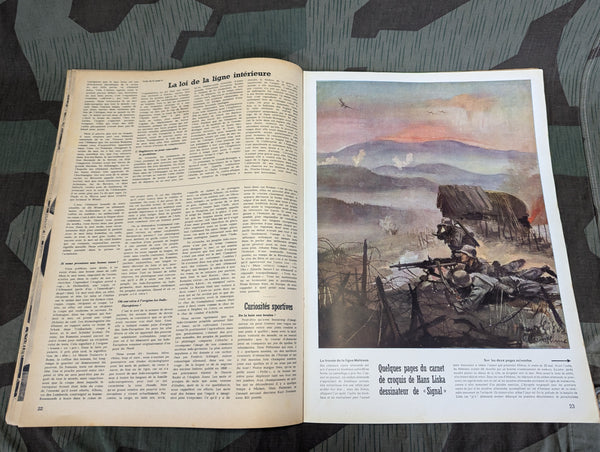 August 1941 Signal Magazine in French No. 15