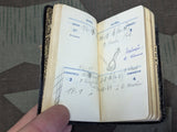 1943 French Calendar Diary from a German Soldier