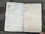 1943 French Calendar Diary from a German Soldier