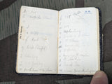 1943 French Calendar Diary from a German Soldier