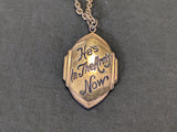 Sweetheart Locket Necklace He's In The Army Now