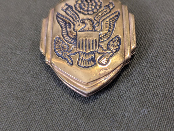 Sweetheart Locket Necklace He's In The Army Now