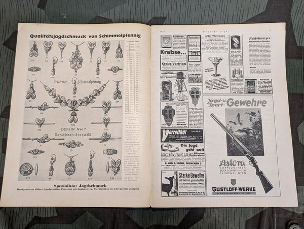 Deutsche Jagd Hunting Magazine 3 November 1939 Nr.31