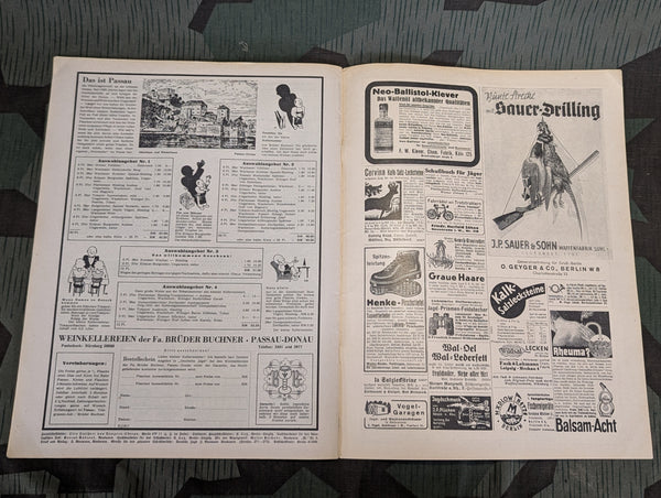 Deutsche Jagd Hunting Magazine 3 November 1939 Nr.31