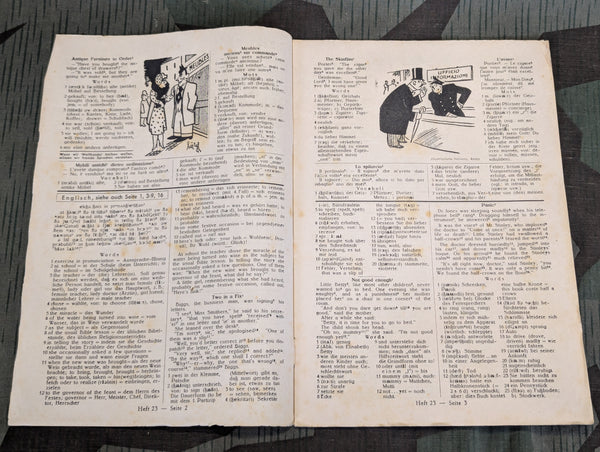 Paustians Lustige Sprachzeitschrift Funny Language Magazine Heft 23 15.8.1941