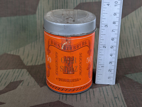 HN Oval Tin Tropen Packung for 50 Cigarettes