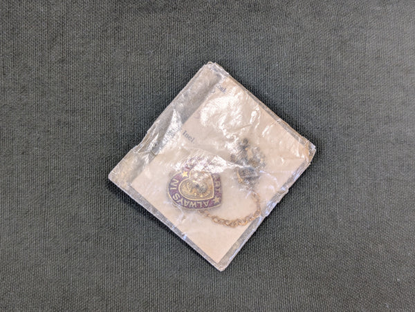 Always in my Heart USMC Sweetheart Chain Pin Sterling NOS