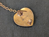 Always in my Heart USMC Sweetheart Chain Pin Sterling NOS