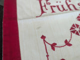 Embroidered Cloth Frühstück Bag