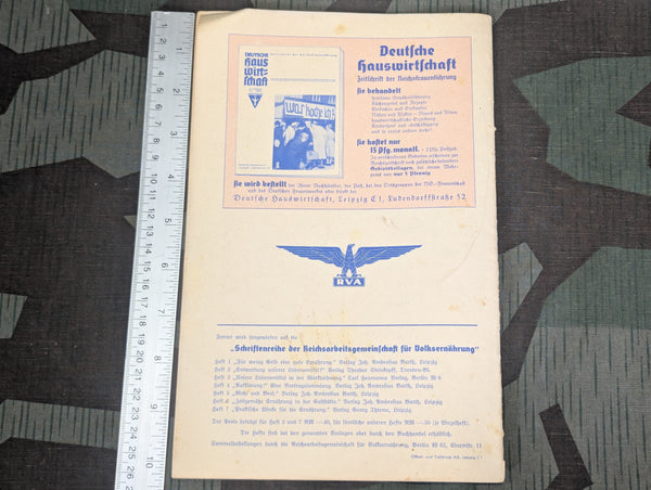Das Schmeckt Ostmark and Sudetenland Cook Book Deutschen Frauenwerk
