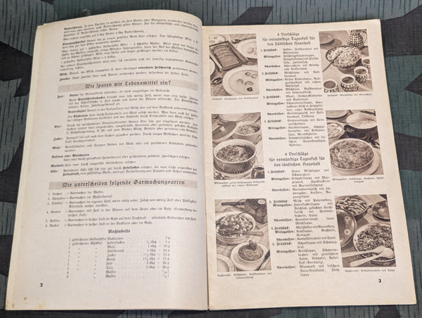 Das Schmeckt Ostmark and Sudetenland Cook Book Deutschen Frauenwerk