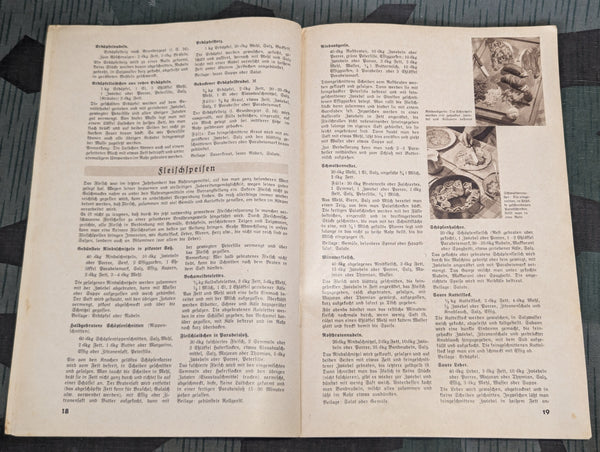 Das Schmeckt Ostmark and Sudetenland Cook Book Deutschen Frauenwerk